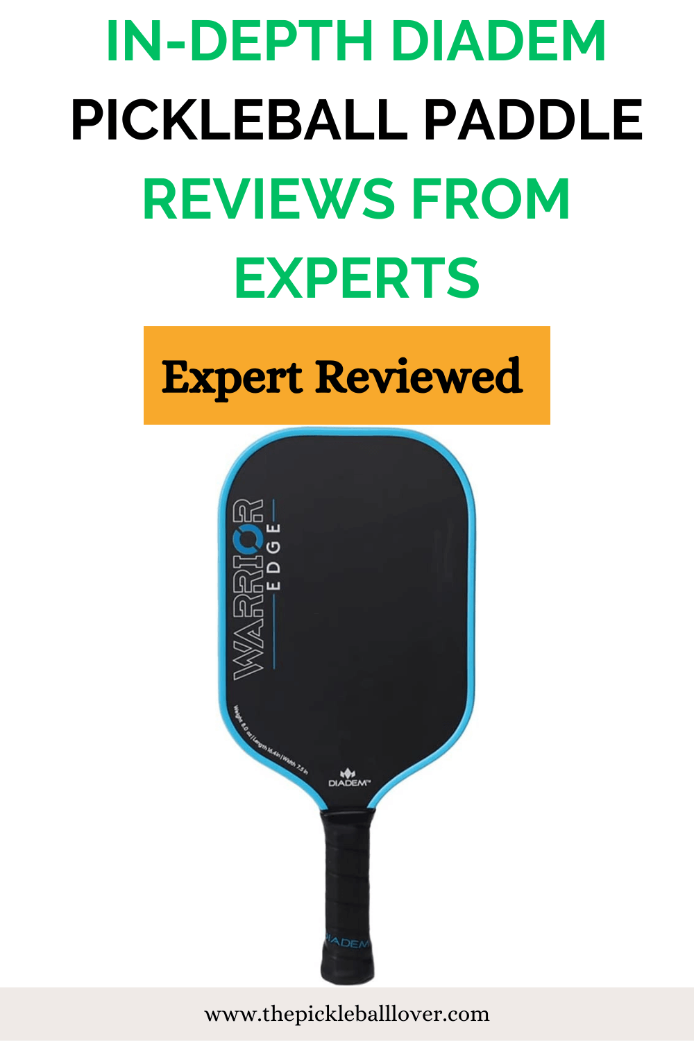 In-Depth Diadem Pickleball Paddle Reviews From Experts
