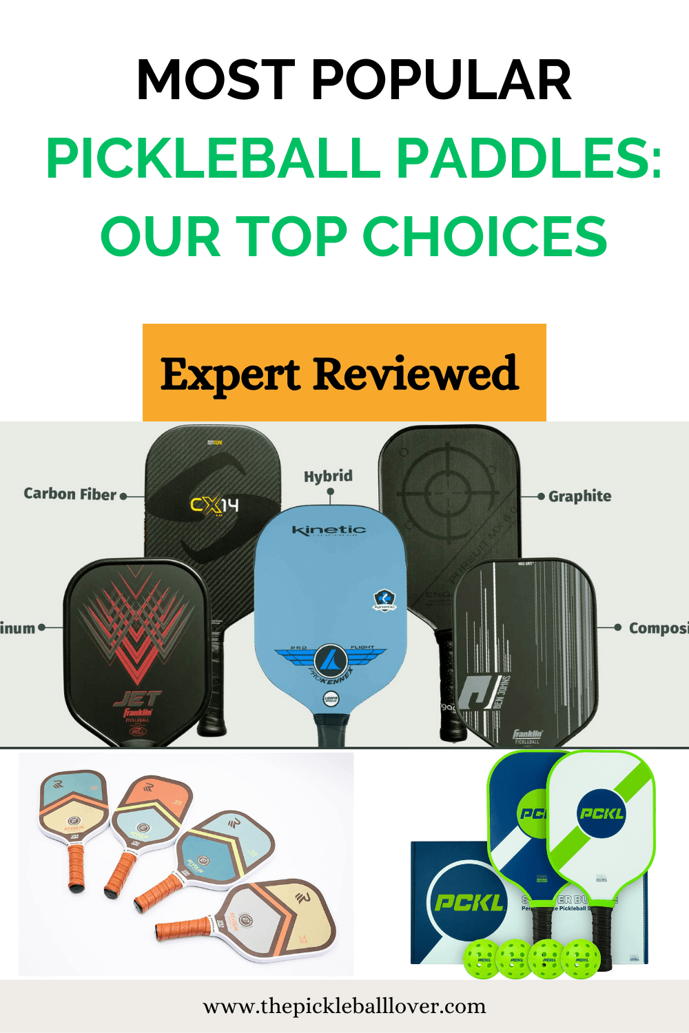 Most Popular Pickleball Paddles: Our Top Choices